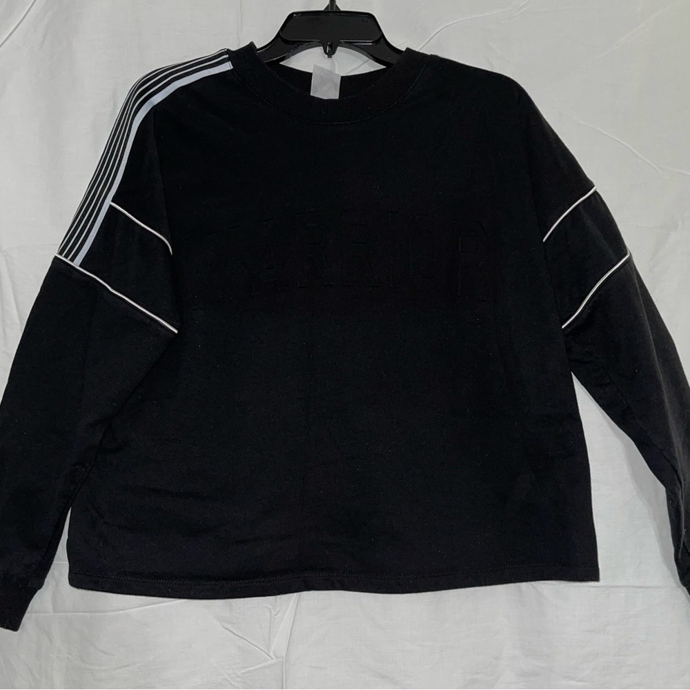 Black Crop Top Sweater